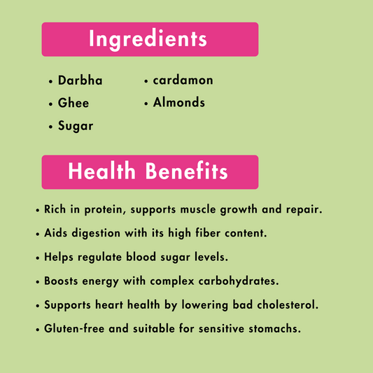 Darbha Laddoo | Classic & Nutty Delight | Rs.550 Per 500g | Rs.1000 Per kg.