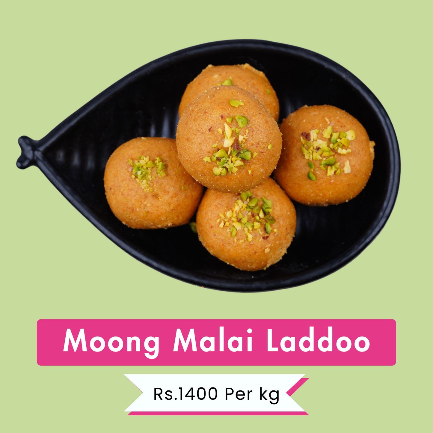Moong Malai Laddoo | Creamy & Protein-Rich Treat | Rs.700 Per 500g | Rs.1400 Per kg.